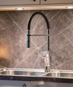 Alternative view of Mora Köksblandare med diskmaskinsavstängning Installerat och Klart